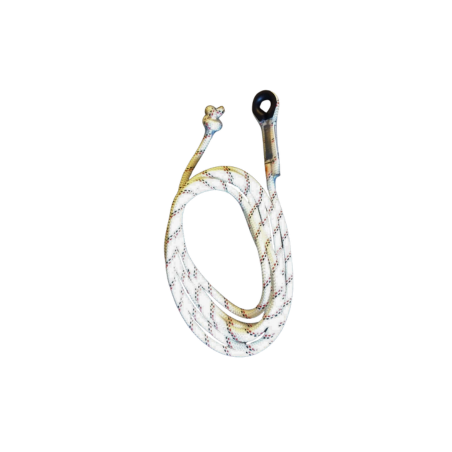 Corde De Travail Au Sol Pour Cheval - 6,90 M - 15 Mm - Avec Mousqueton - Polypropylène Résistant - Orange